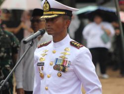 Danyonif 2 Marinir Pimpin Upacara Pemakaman Militer (Alm) Kapten Marinir Rahadian Fadillah
