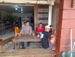 Patroli Rutin Polsek Kuala Behe, Wujudkan Kondusifitas Kamtibmas