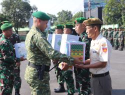 Prajurit Maupun PNS Kodim 0732/Sleman Dapat Bingkisan Lebaran