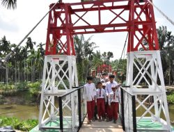 Launching 200 Titik Jembatan Garuda, Danrem 031/WB Brigjen TNI Dr Agustatius Sitepu, S.Sos.,M.Si.,M.Han TNI Buka Isolasi Desa Belimbing–Ringin dan Desa Terisolir di Riau