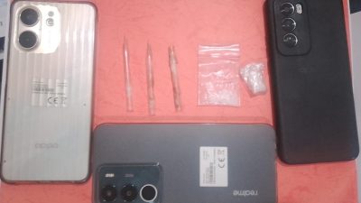 Empat Pemuda Asal Provinsi Riau Diamankan Sat Res Narkoba Polres Mesuji Usai Transaksi