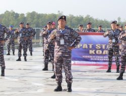 Berlayar di Laut Seram, Panglima Armada III Pimpin RASKO 2026 di Atas Kapal Perang
