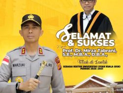 Kapolda Aceh Ucapkan Selamat kepada Prof. Mirza Tabrani atas Pelantikan sebagai Rektor USK