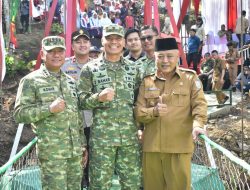 Permudah Akses Warga Dua Kecamatan, Jembatan Gantung Garuda secara Resmi diresmikan oleh Presiden RI Prabowo Subianto