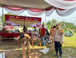 Polres Mesuji dan Pemda Gelar Pasar Murah di Simpang Pematang, Bantu Ringankan Beban Masyarakat