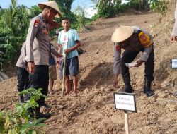 Polres Raja Ampat Laksanakan Penanaman Jagung Pipil Dukung Program Ketahanan Pangan