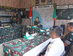 Pangdam XXIV/MT Mayjen TNI Lucky Avianto Tinjau Langsung Pos Kotis Satgas Pamtas Kewilayahan Yonif 123/Rajawali di Papua Selatan 