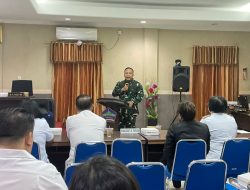 Sosialisasikan Percepatan Program Koperasi Desa Kelurahan Merah Putih (KDKMP), Dandim 1310/Bitung Hadiri Musrenbang RKPD Minahasa Utara 2027