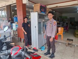 Sambangi Warga Personel Polsek Kuala Behe Patroli Dan Sampaikan Pesan Kamtibmas