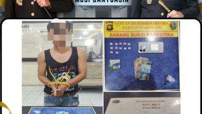 Menjelang Operasi Ketupat Musi 2026, Polisi Tangkap Dua Pengedar Sabu di Muba