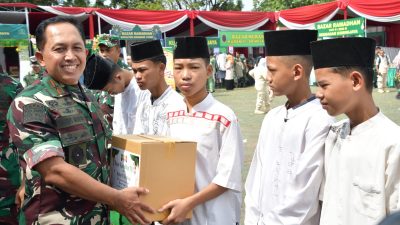 Danrem 044/Garuda Dempo Hadiri Pembukaan Bazar TNI Sambut Idul Fitri 1447 H