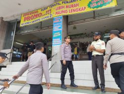 Polda Sumsel Edukasi Keamanan di Pasar Cinde dan Megahria Jelang Lebaran