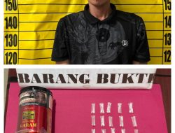 Pemuda lajang diduga pengedar shabu di bekuk Sat Resnarkoba Polres Landak