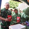 Jelang Hari Raya, Korem 081/DSJ Gelar Bazar Murah TNI