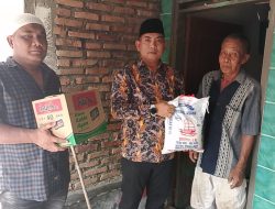 Polsek Medang Deras Gelar Jumat Berkah, Bagikan Sembako kepada Kaum Dhuafa di Kelurahan Pagurawan
