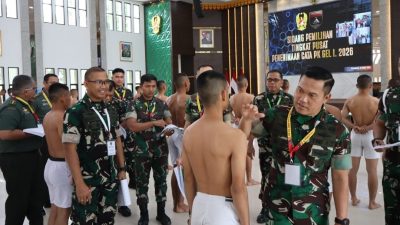 Pangdam XIX/Tuanku Tambusai Pimpin Sidang Sub Panpus Penerimaan Prajurit TNI AD TA 2026