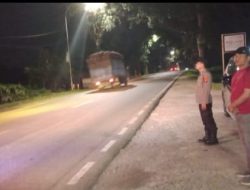 Personil Polsek Lima Puluh Gelar Patroli Mobile Pagi, Cegah Gangguan Jelang Mudik Lebaran