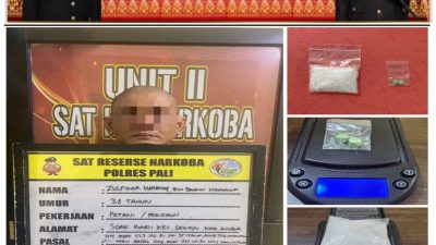 Dikira Pembeli Biasa, Ternyata Polisi: Pengedar Sabu 25 Gram di PALI Ditangkap Saat Transaksi