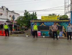 Pos Yan 1 Simpang Kuala Tanjung gelar gatur sore, jaga ketertiban jelang musim mudik