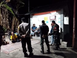 Patroli Malam Babinsa dan Komduk, Wujud Nyata Jaga Keamanan Warga Boyolali