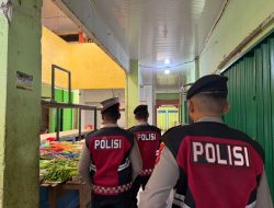 OPI Mall hingga Pasar Tradisional Dijaga Polisi saat Ramadan di Palembang