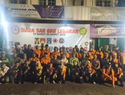 Babinsa Cek Kesiapan Relawan Pada Apel Siaga Idul Fitri 1447 H