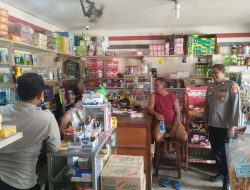 Jelang Lebaran, Polisi Sambangi Toko Warga Saat Patroli Siang, Suasana Akrab Penuh Kekeluargaan