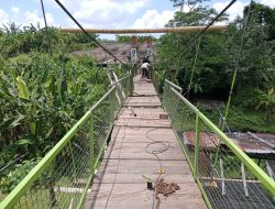 Jembatan Gantung Garuda Jembatan Harapan Warga
