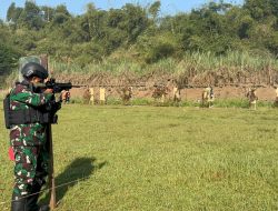 Latihan Tembak Tempur Ofensif dan Reaksi, Prajurit Yonif 2 Marinir Siap Hadapi Berbagai Situasi