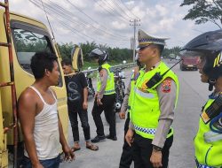 Satlantas Polres Batu Bara Gelar Patroli Sepeda Motor, Sosialisasi Tertib Lalu Lintas Jelang Operasi Ketupat Toba 2026