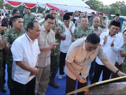‎Pangdam XIX/TT Dampingi Menhan RI Tinjau Galangan di Batam, hingga Resmikan Masjid