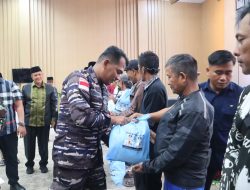 Kapolres Batu Bara Hadiri Buka Puasa Bersama Pemerintah Kabupaten, Serahkan Santunan Kepada Anak Yatim