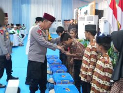 Kapolri Resmikan Masjid Al-Adzim Polda Riau, Kukuhkan Ojol Kamtibmas Presisi dan Satgas PHK