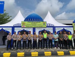 Polda Lampung Lakukan Supervisi di Pos Pelayanan Rest Area KM 234, Pastikan Layanan Mudik Operasi Ketupat 2026 Optimal