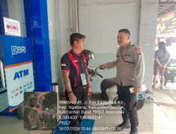 Personil Polsek Ngabang Terus Ciptakan Situasi Kondusif Menjelang Hari Raya Idul Fitri 1447 H Lewat Patroli Sambang Dialogis