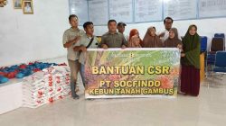 PT Socfindo Bagikan Rezeki Lewat CSR, Desa Karang Baru Terima 50 Paket Sembako Jelang Idul Fitri 1447 H