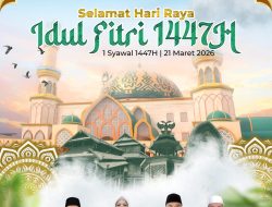 Pimpinan dan Anggota DPRD Provinsi NTB Mengucapkan Selamat Hari Raya Idul Fitri