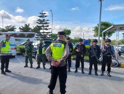 Patroli Ketat TNI-Polri di Rest Area, Pemudik Dibuat Aman dan Nyaman