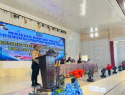 Kapolres Maybrat Hadiri Monitoring Kerukunan Kehidupan Beragama Pokja Agama MRP Papua Barat Daya