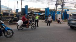 Polsek Indrapura Kencangkan Pengamanan Pasar Jelang Ramadhan, Kawasan Keramaian Aman dan Lalu Lintas Terkontrol