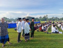 Anggota Kodim Sleman Amankan Jalannya Sholat Idul Fitri 1446 H diwilayah
