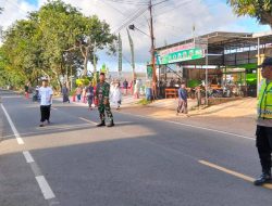 Sinergitas TNI-Polri di Trenggalek Amankan Sholat Idul Fitri 1447 H