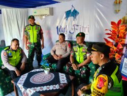Pastikan Aman Kodim Sleman Siagakan Anggota di Pos Pam 