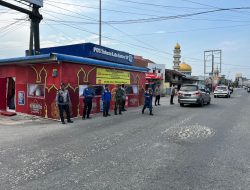 Pos Pengaman 1 Simpang Empat Lima Puluh Gelar Gatur Lalin Pagi, Dukung Operasi Ketupat Toba 2026