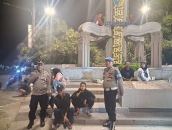 Polsek Indrapura gelar patroli malam, antisipasi balap liar, begal, dan gangguan kamtibmas jelang Lebaran