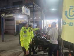 Satlantas Polres Batu Bara monitor arus lalu lintas H+3 Idul Fitri, berikan himbauan kepada pemudik