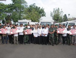 Penyerahan Simbolis dan Pelepasan Kendaraan Truk KDKMP di Wilayah Blitar Raya