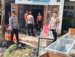 Kebakaran Rumah Mardiah di Desa Padang Genting, Korban Jiwa Nihil dan Kerugian Rp 10 Juta
