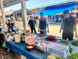 Sat Reskrim Batubara Pantau 14 Komoditas Pangan H+5 Idul Fitri, Harga Stabil dan Ketersediaan Cukup