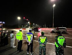 Aksi Sigap Babinsa di Exit Tol Adi Soemarmo, Arus Balik Lebaran Aman dan Pemudik Terbantu